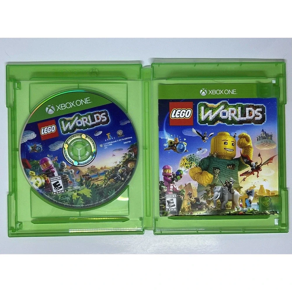 LEGO Worlds (Microsoft Xbox One, 2017) Complete and Tested
